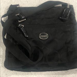 Black Coach Side Bag
